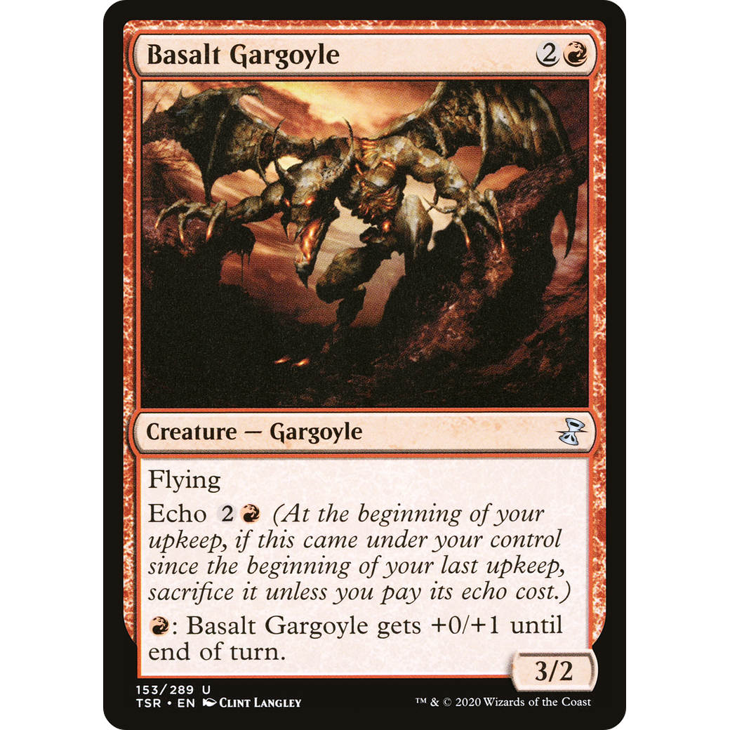 Basalt Gargoyle (TSR-153) - Time Spiral Remastered Foil