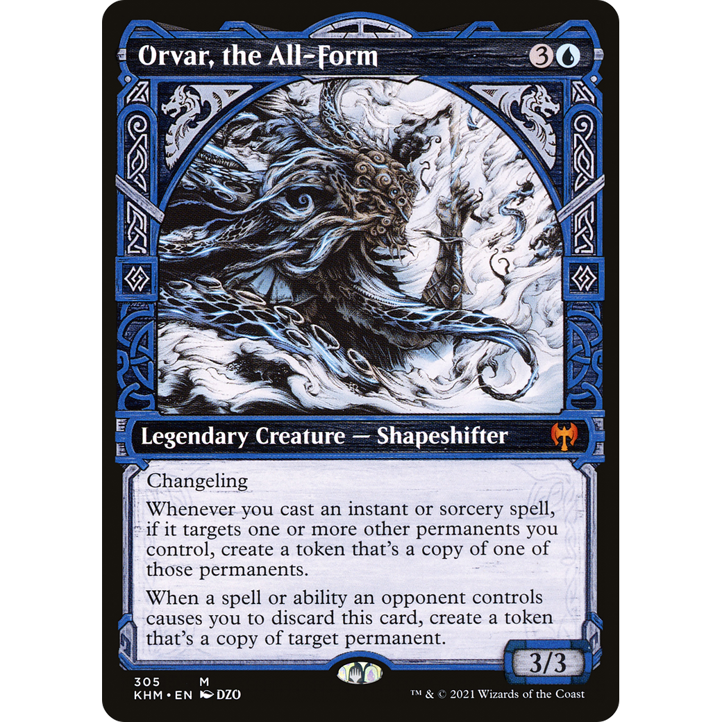 Orvar, the All-Form (Showcase) (KHM-305) - Kaldheim: (Showcase)
