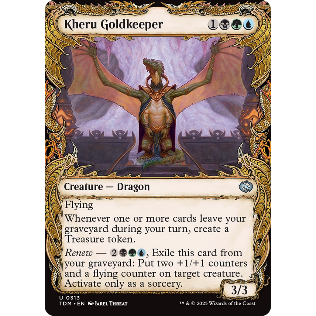 Kheru Goldkeeper (TDM-313) - Tarkir: Dragonstorm: (Showcase)