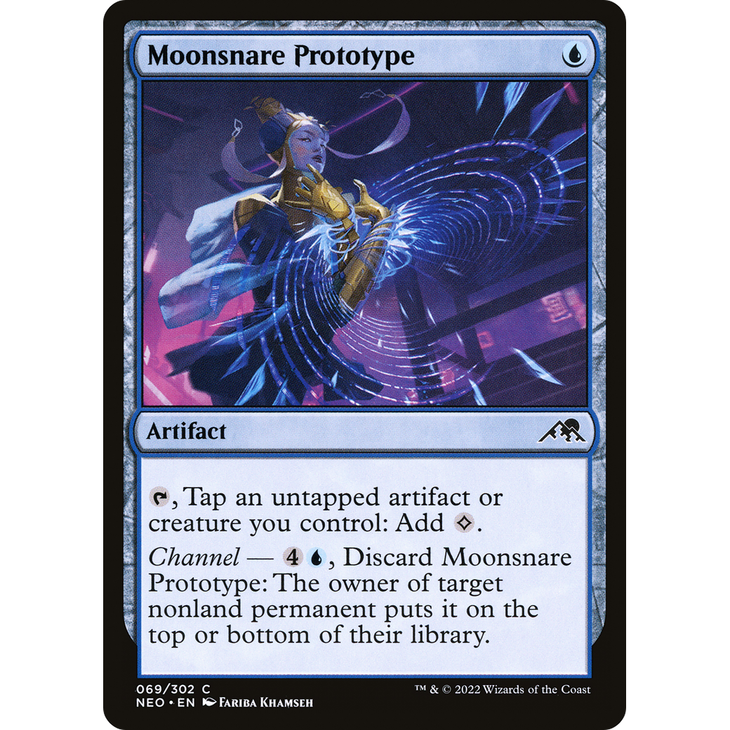 Moonsnare Prototype (NEO-069) - Kamigawa: Neon Dynasty Foil
