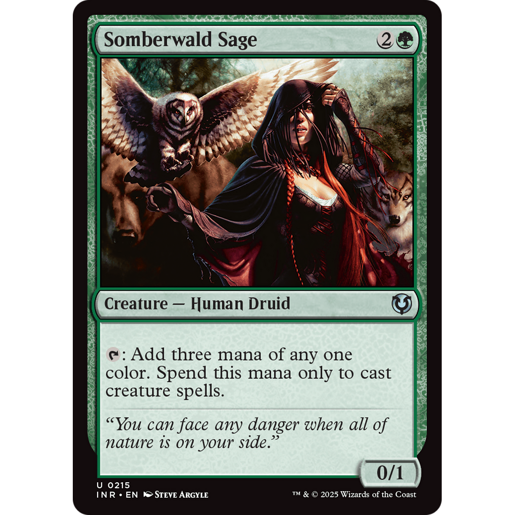 Somberwald Sage (INR-215) - Innistrad Remastered Foil