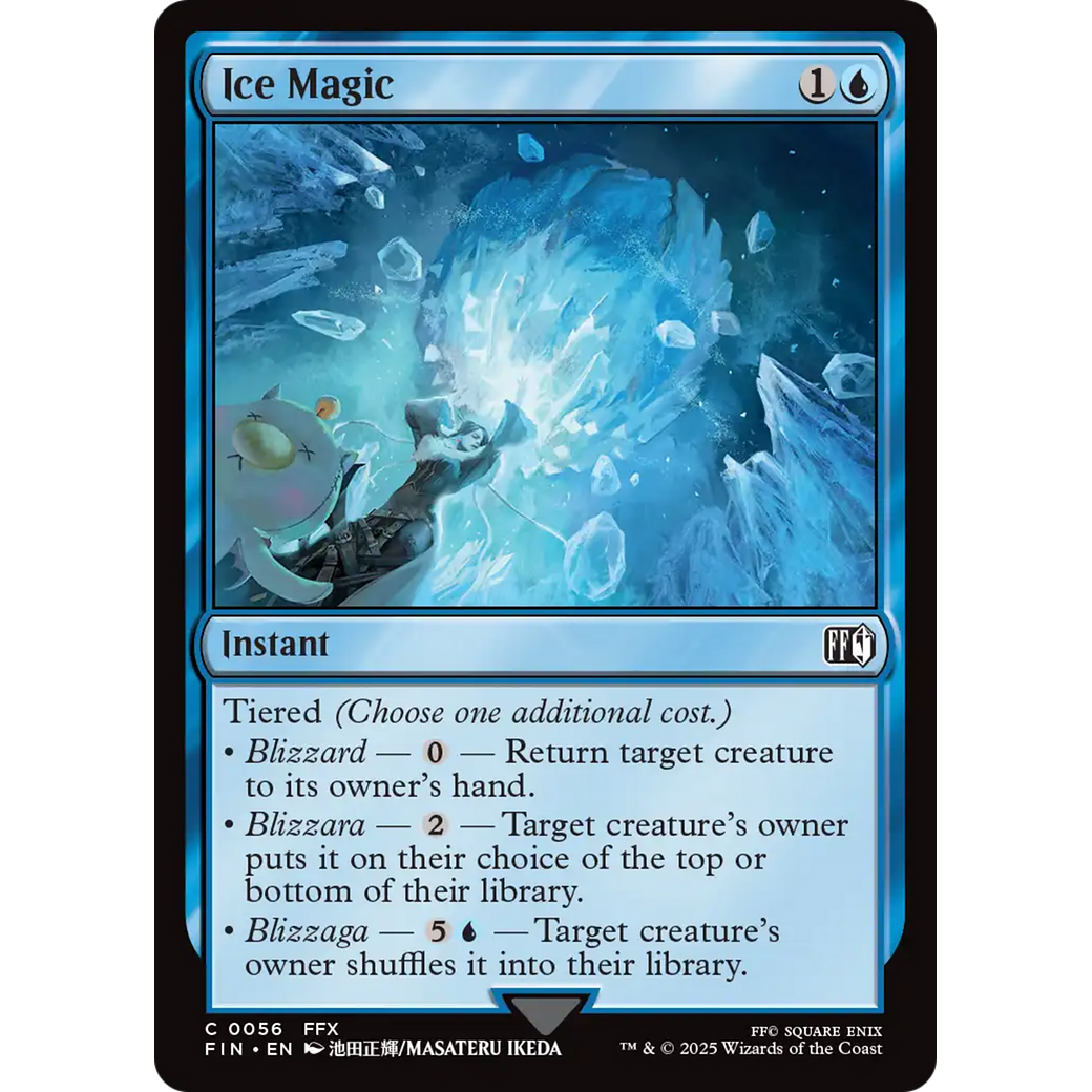 Ice Magic (FIN-056) - FINAL FANTASY Foil