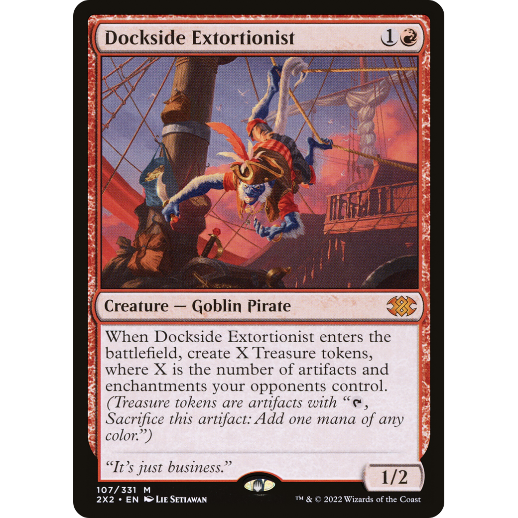 Dockside Extortionist (2X2-107) - Double Masters 2022