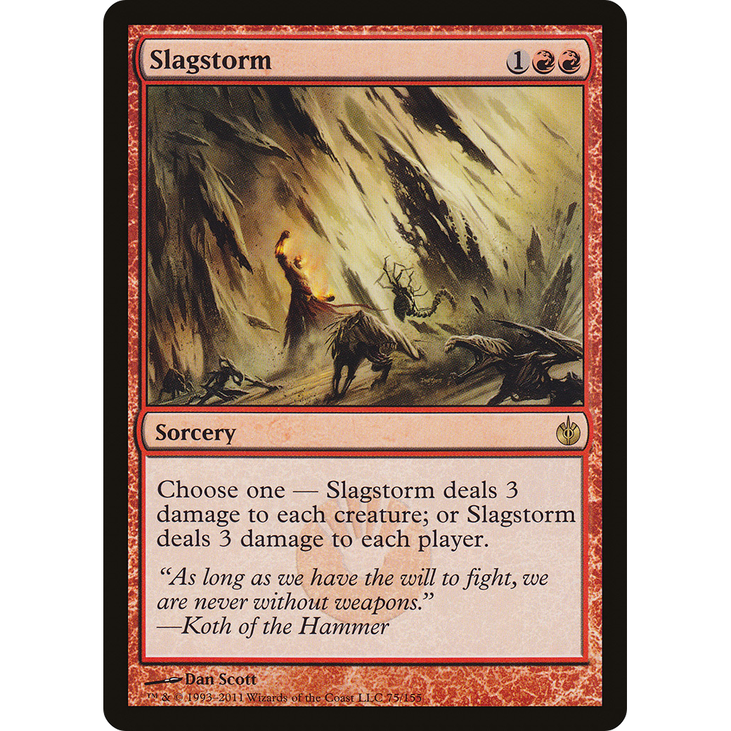 Slagstorm (MBS-075) - Mirrodin Besieged Foil