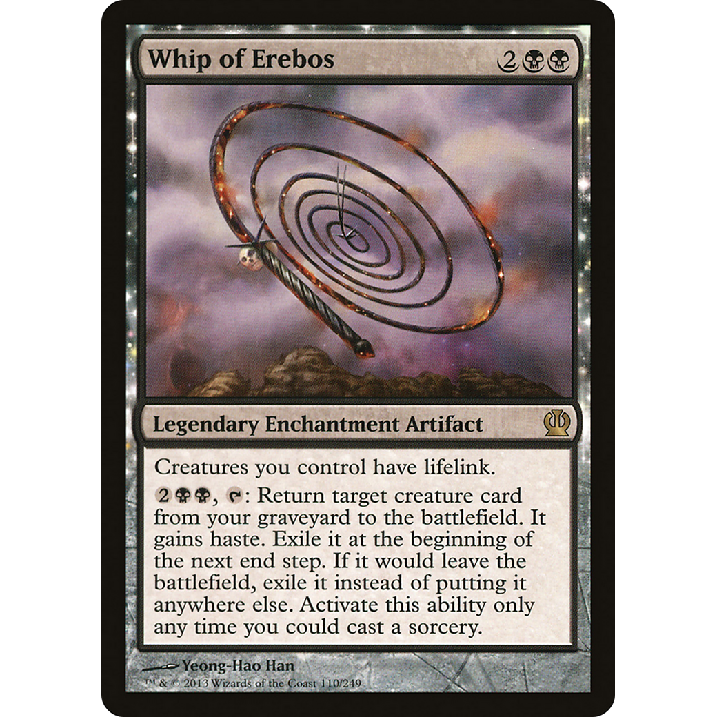 Whip of Erebos (THS-110) - Theros: (enchantment)
