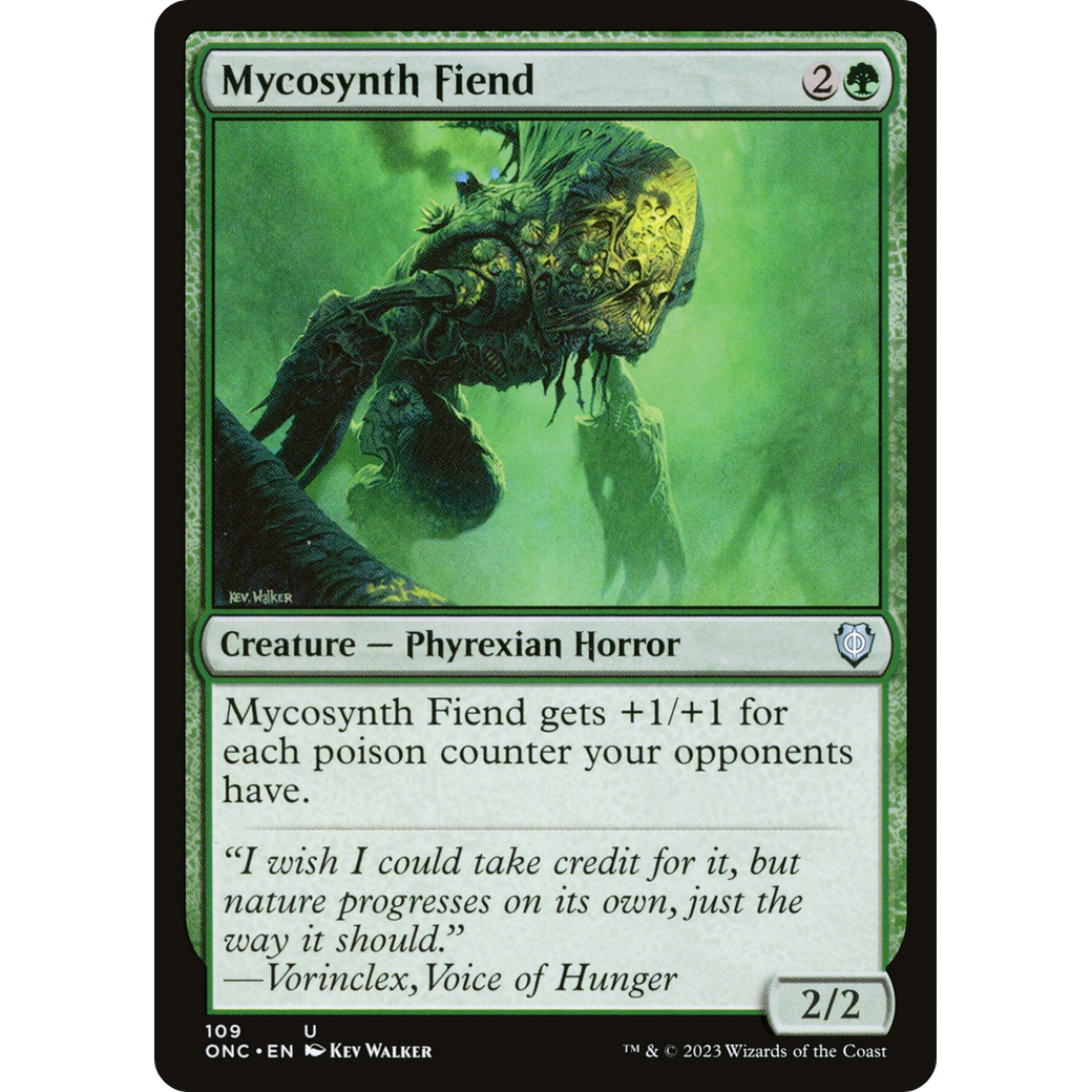 Mycosynth Fiend (ONC-109) - Phyrexia: All Will Be One Commander