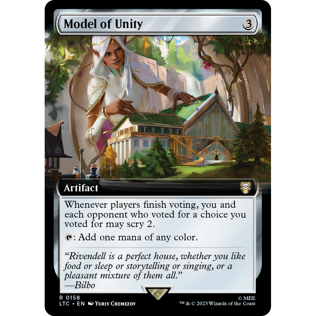 Model of Unity (LTC-158) - Tales of Middle-earth Commander: (Extended Art)
