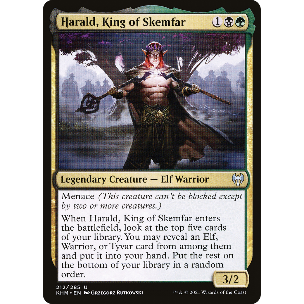 Harald, King of Skemfar (KHM-212) - Kaldheim
