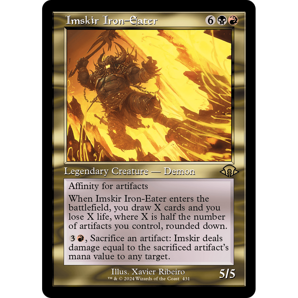 Imskir Iron-Eater (MH3-431) - Modern Horizons 3 Foil