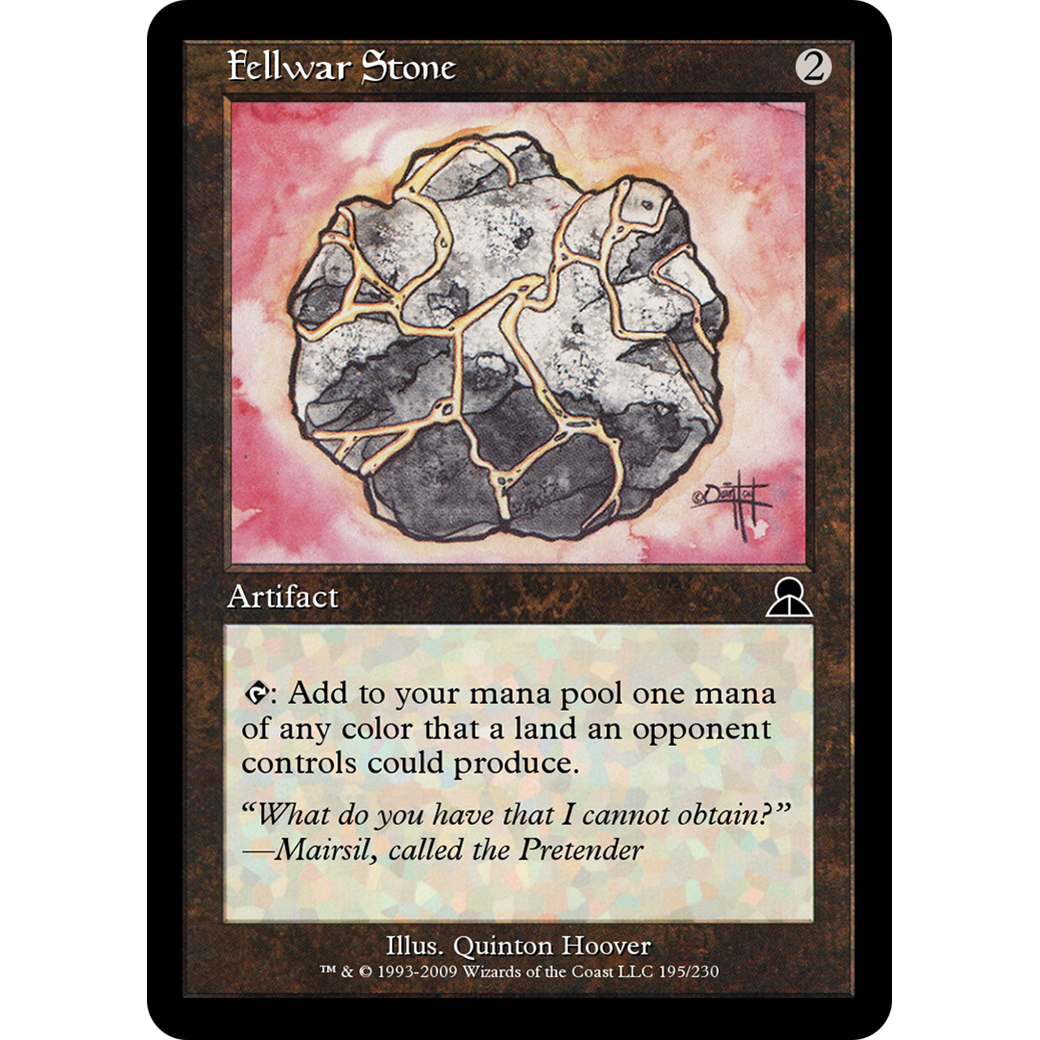 Fellwar Stone (ME3-195) - Masters Edition III Foil