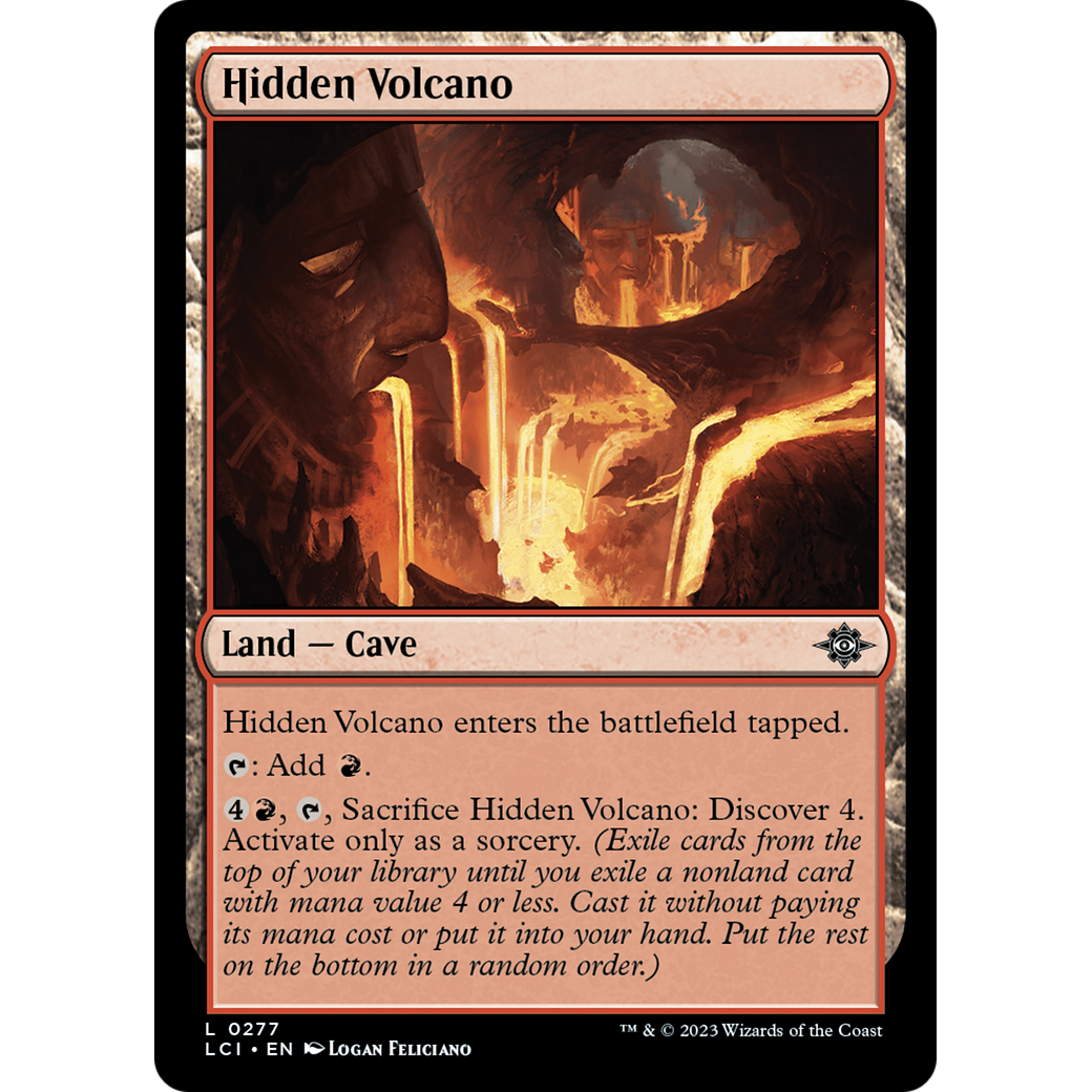 Hidden Volcano (LCI-277) - The Lost Caverns of Ixalan