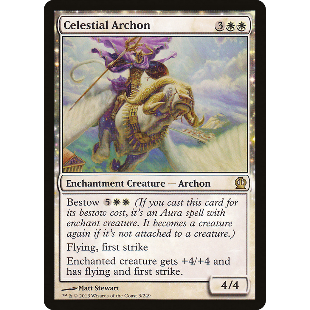 Celestial Archon (THS-003) - Theros: (enchantment) Foil