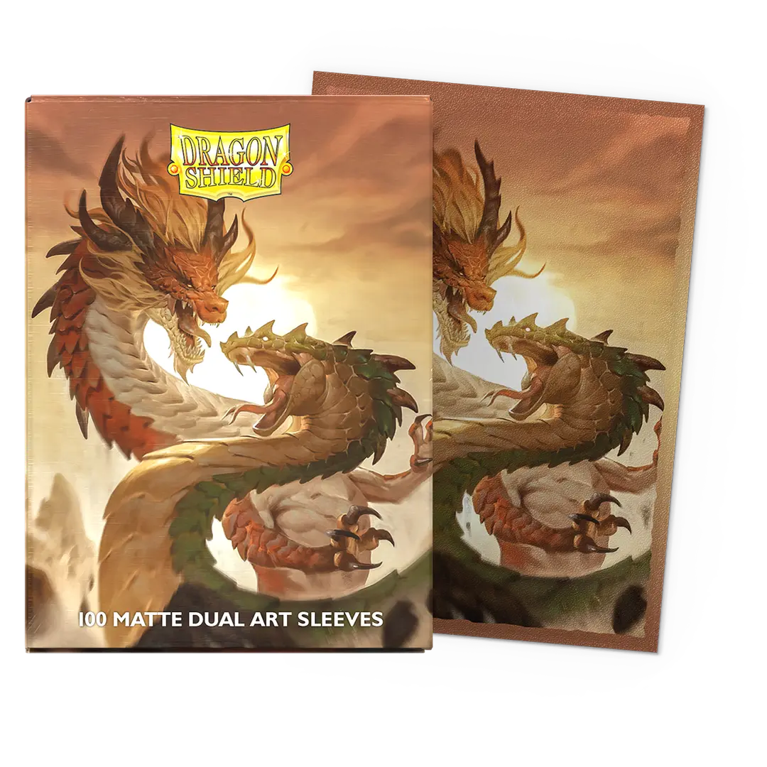 Dragon Shield: Wood Snake 2025 Matte Dual Art Sleeves 100ct