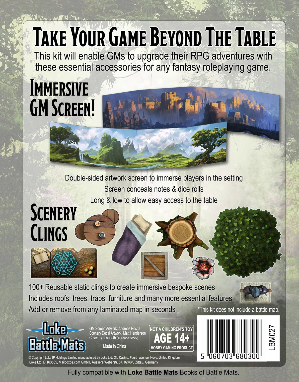 Adventure Upgrade Kit GM Screen