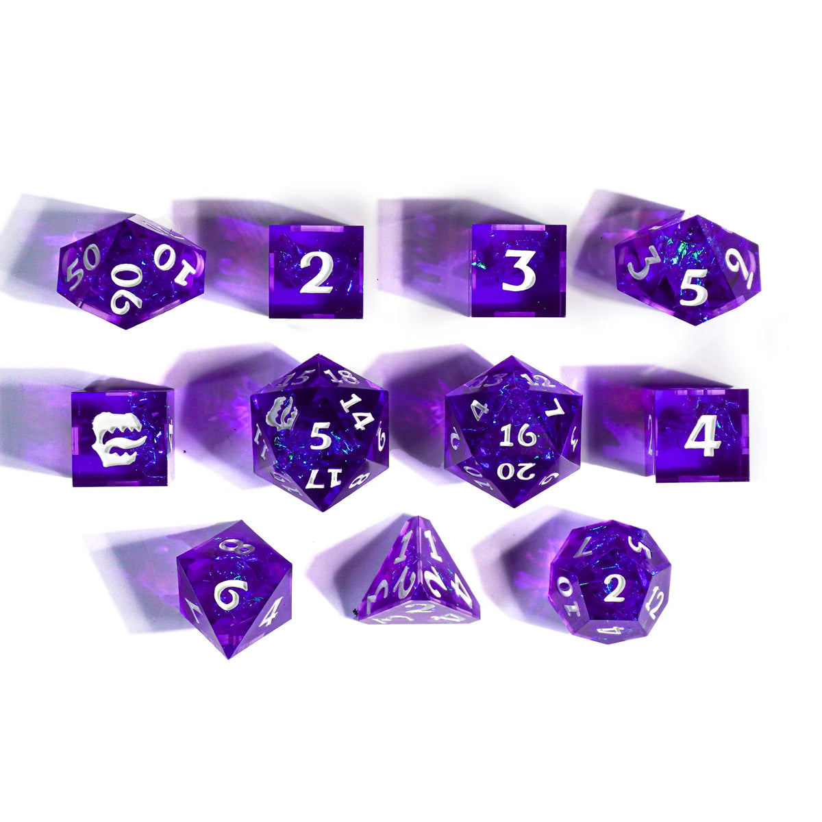Mimic Dice: Andromeda 11pc Signature Resin Set