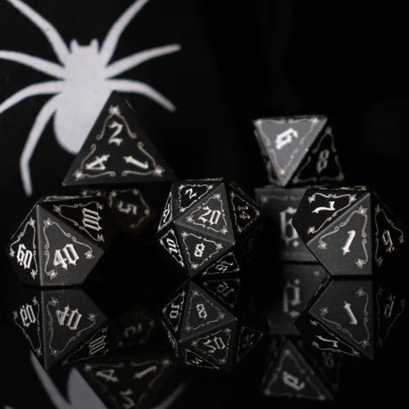 Misty Mountain - The Spider Aluminum - 7-set Metal Dice