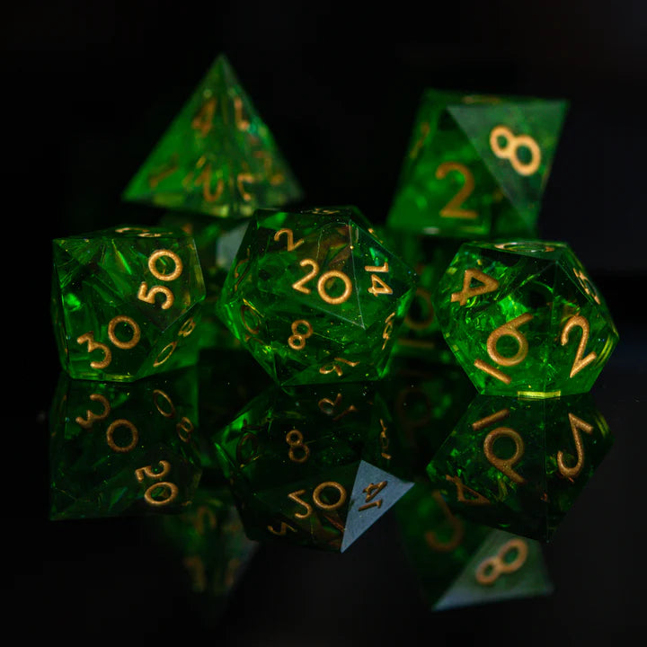 Misty Mountain - Blood of the Lich Sharp-Edged - 7-set Resin Dice
