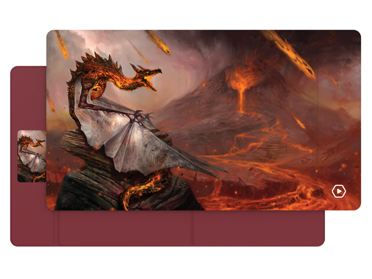 Heavy Play ETB Playmat Art Masters - Dragon by Jim Pavelec