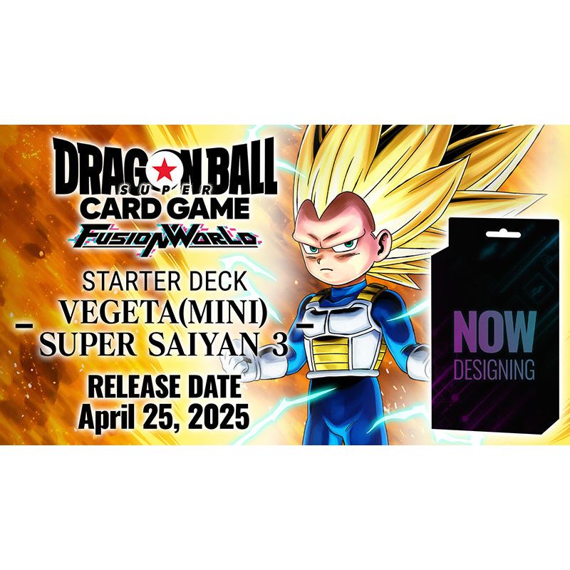 Dragon Ball Super TCG Fusion World: Mini Vegeta Starter Deck 08 [FS08]