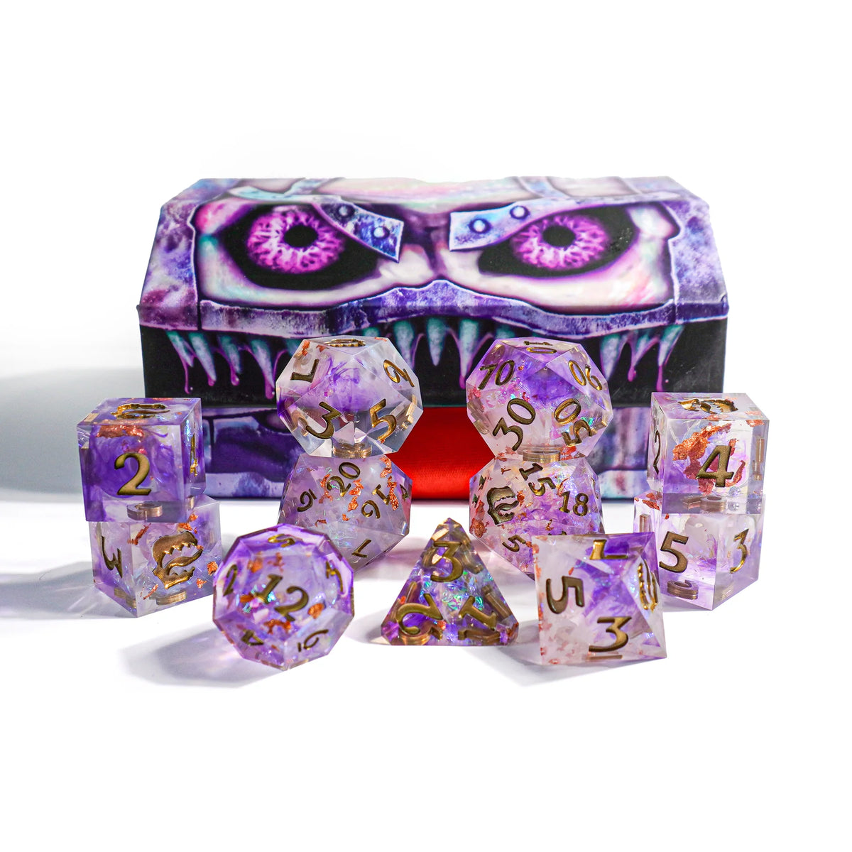 Mimic Dice: Fever Dream 11pc Signature Resin Set