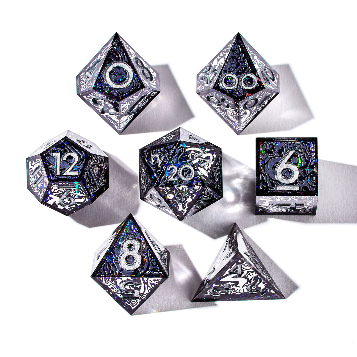 Year of the Dragon 7-Piece Iconic Dice Set