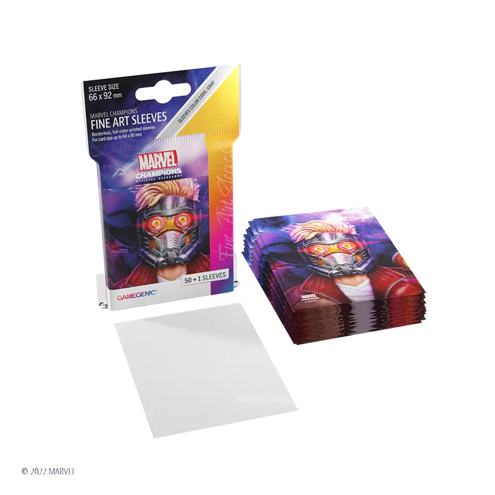 Marvel Champions: Star-Lord Sleeves 66x92mm