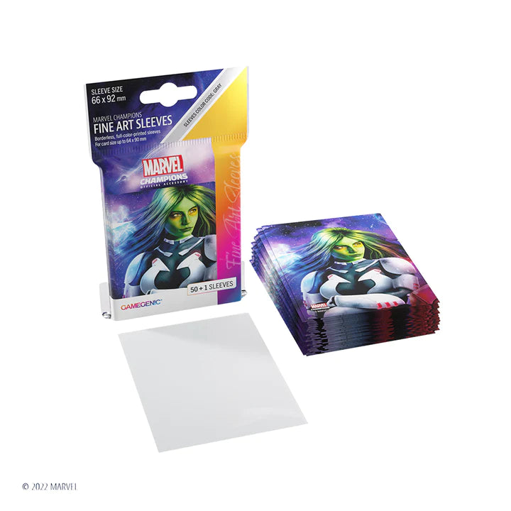 Marvel Champions: Gamora Sleeves 66x92mm