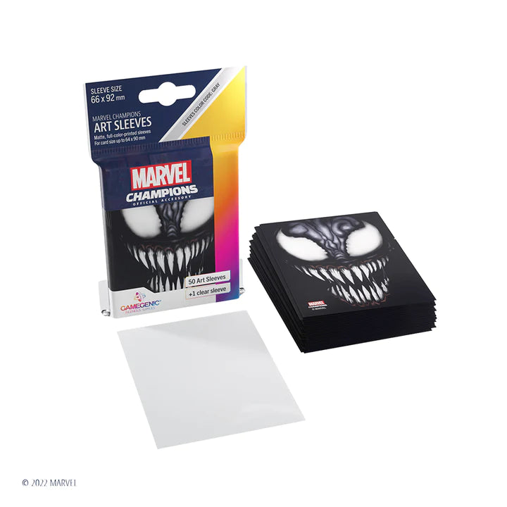 Marvel Champions: Venom Sleeves 66x92mm