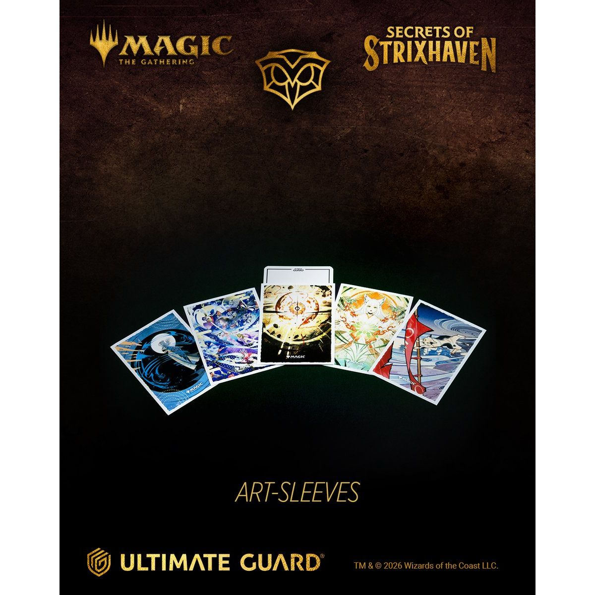 Ultimate Guard: Secrets of Strixhaven: Art Sleeves 100ct
