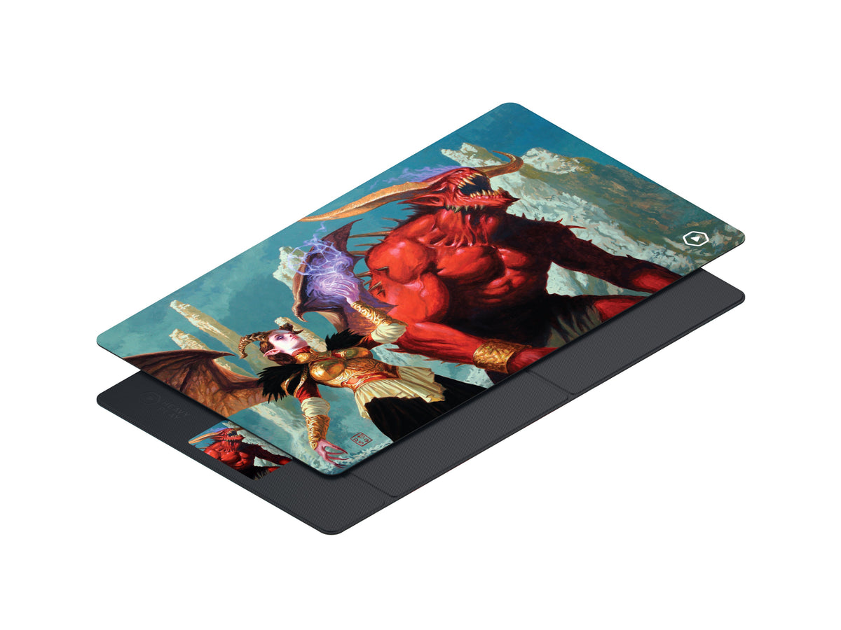 Heavy Play ETB Playmat Art Masters - Demons by Dan Scott