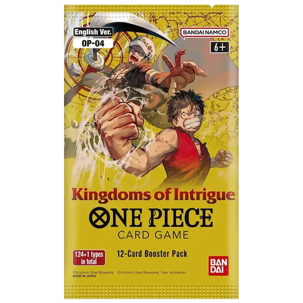 One Piece TCG: Kingdoms of Intrigue Booster Pack [OP-04]