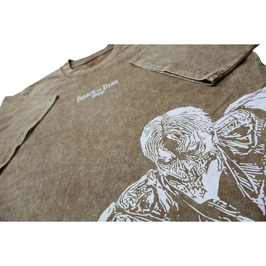 Armored Titan Acid Wash Tee - XXL