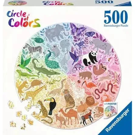 Circle of Colors: Animals 500pc Puzzle
