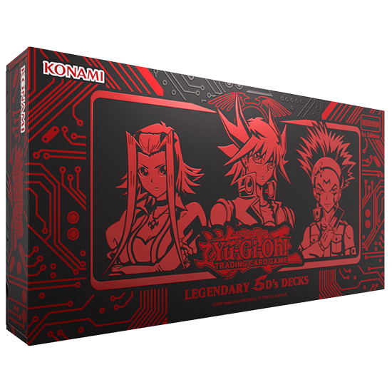 Yu-Gi-Oh TCG: Legenday 5D's Decks Box Set