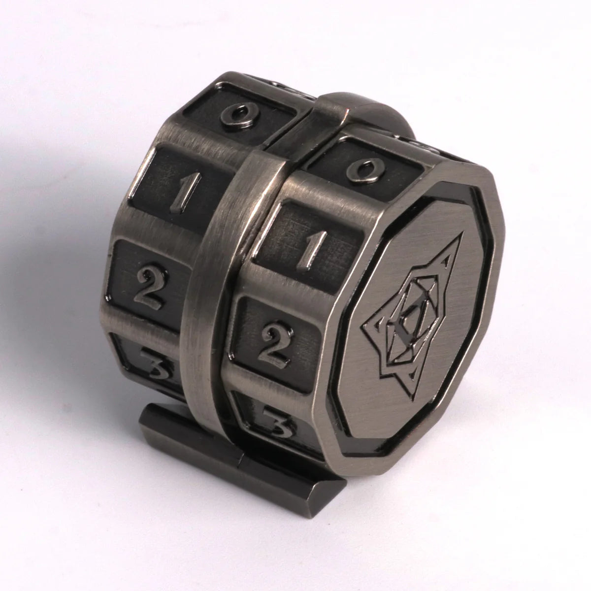 LifeLink Counter - Battleworn Silver