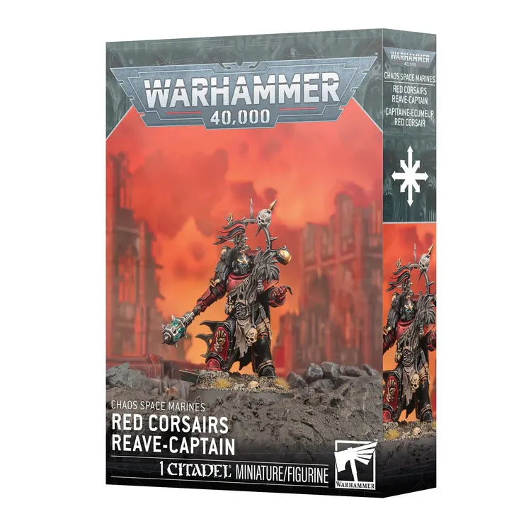 Warhammer 40K: Chaos Space Marines: Red Corsairs: Reave-Captain [43-111]