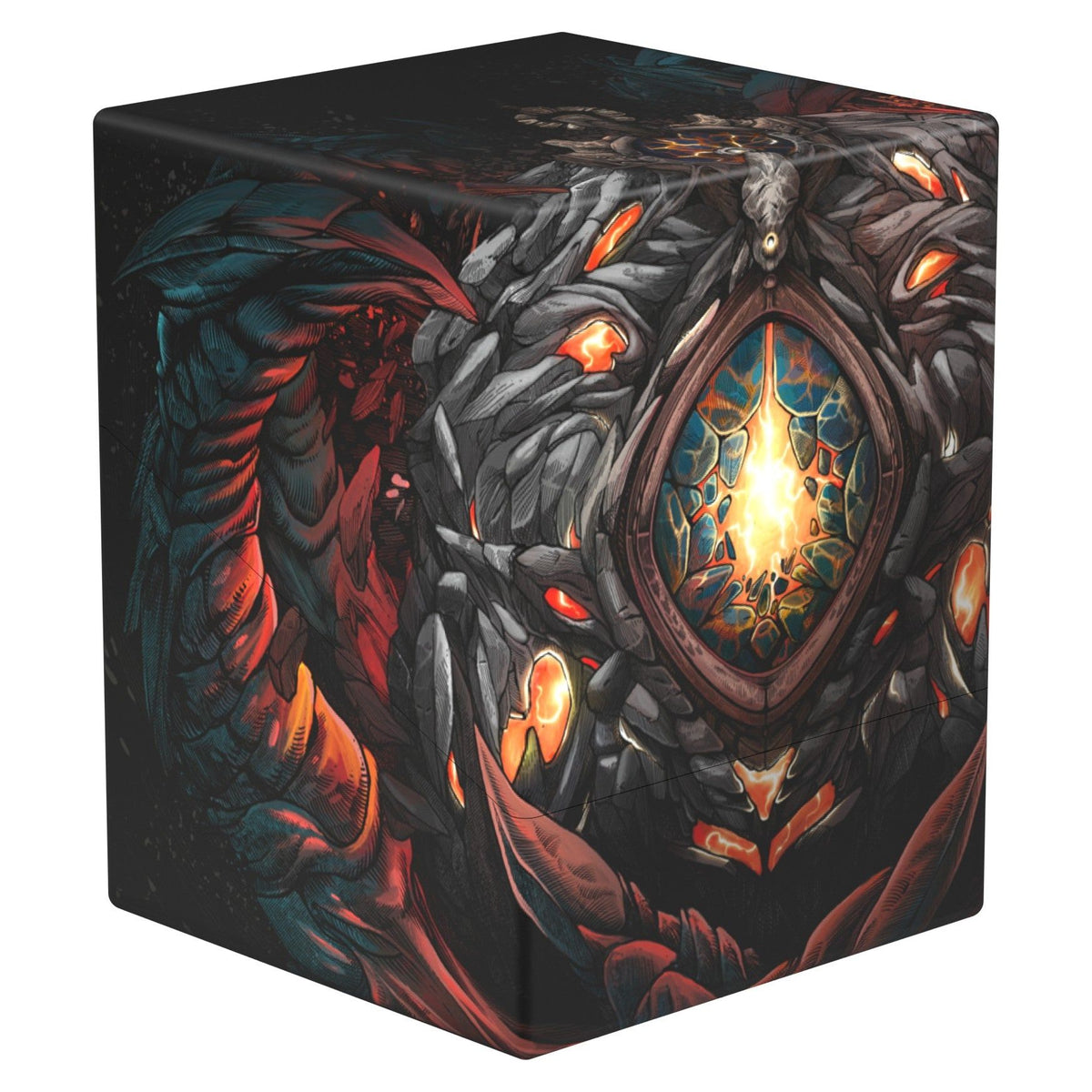 Magic The Gathering: Return To Earth 100+ Boulder Deck Case - Tarkir: Dragonstorm: Mox Jasper