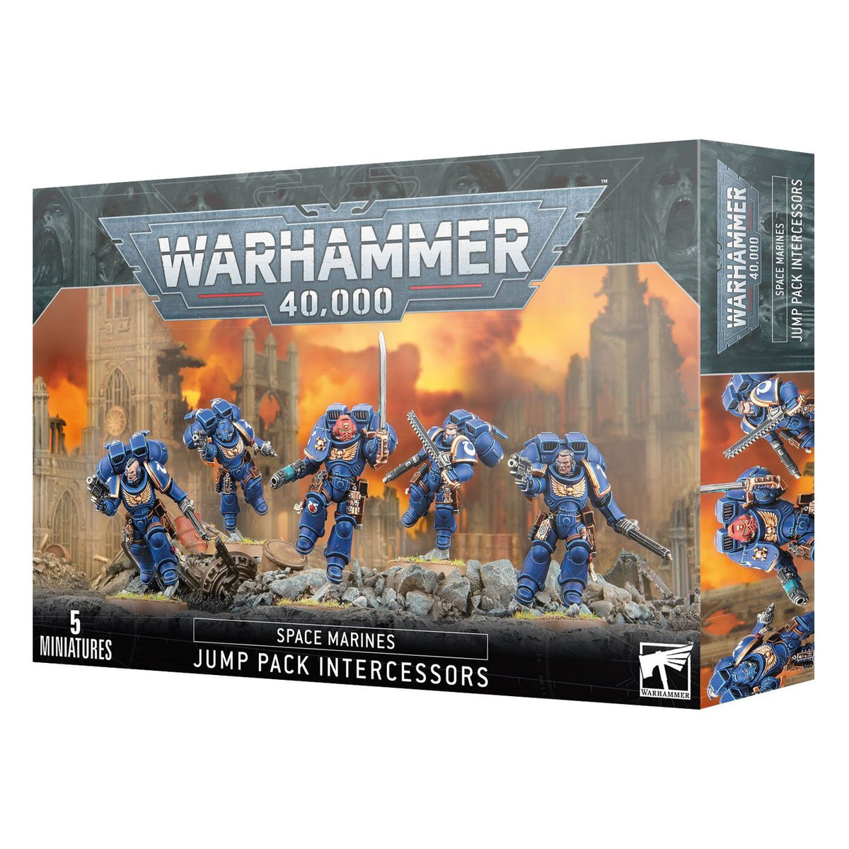 Warhammer 40k: Space Marines: Jump Pack Intercessors [48-13]