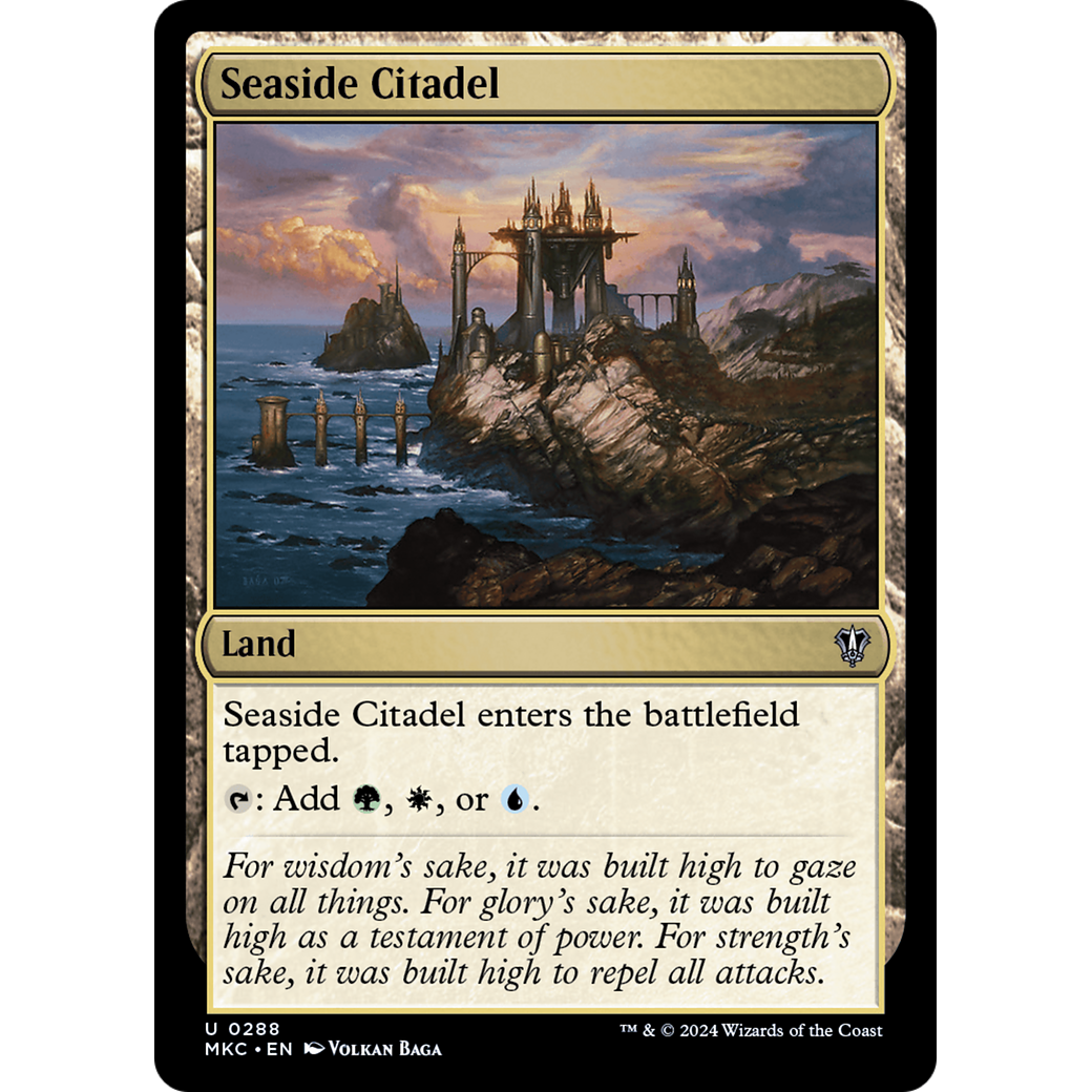 Seaside Citadel (MKC-288) - Murders at Karlov Manor Commander