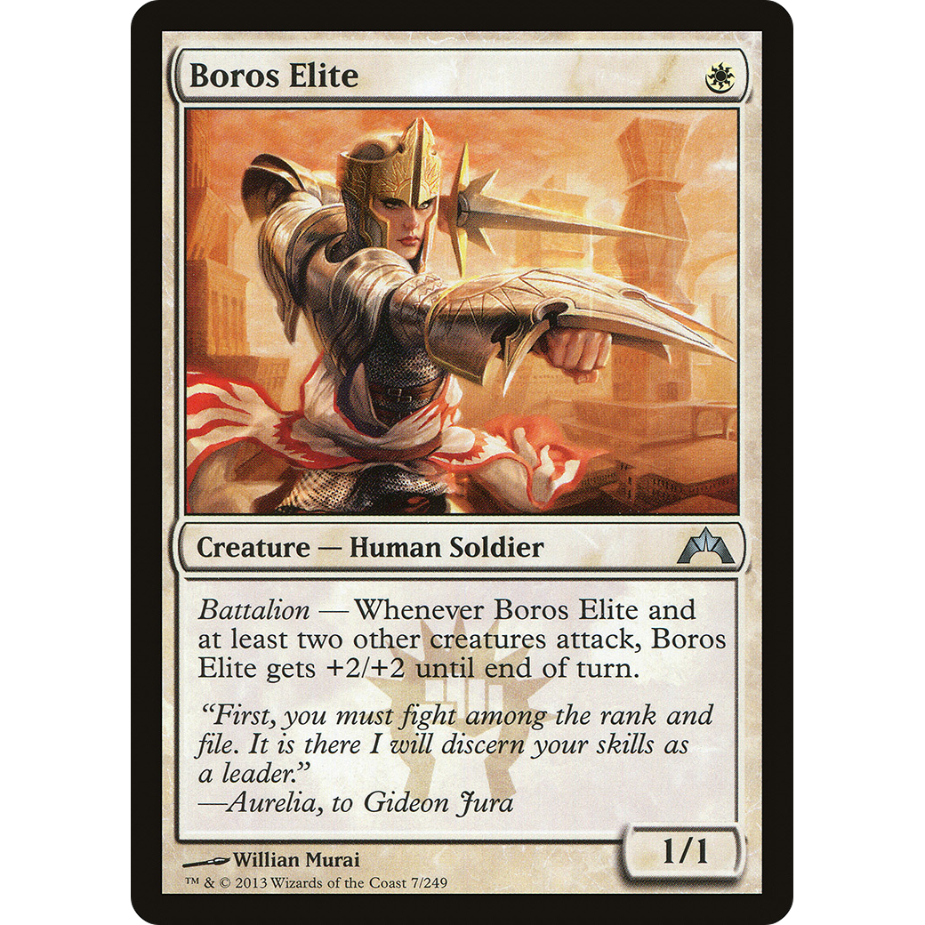 Boros Elite (GTC-007) - Gatecrash Foil