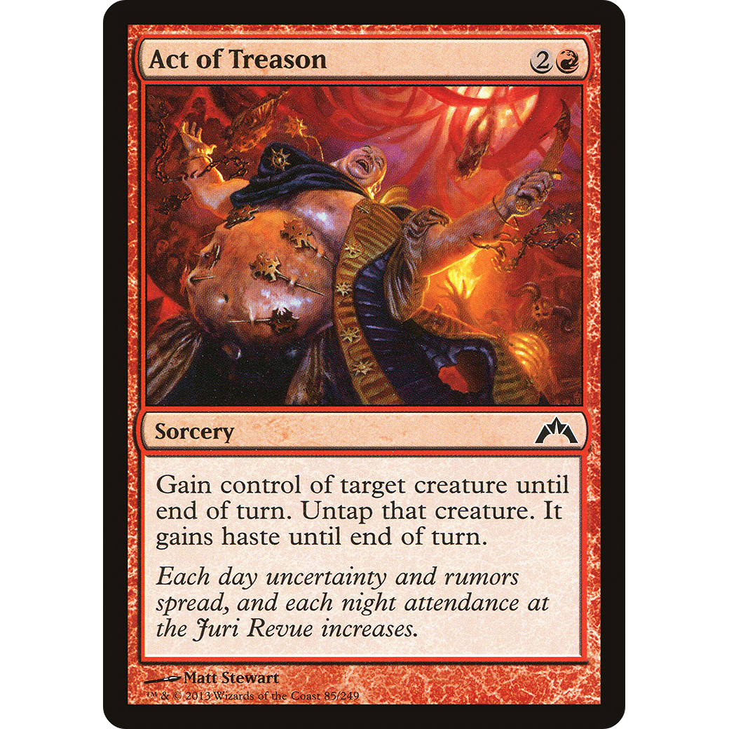 Act of Treason (GTC-085) - Gatecrash Foil