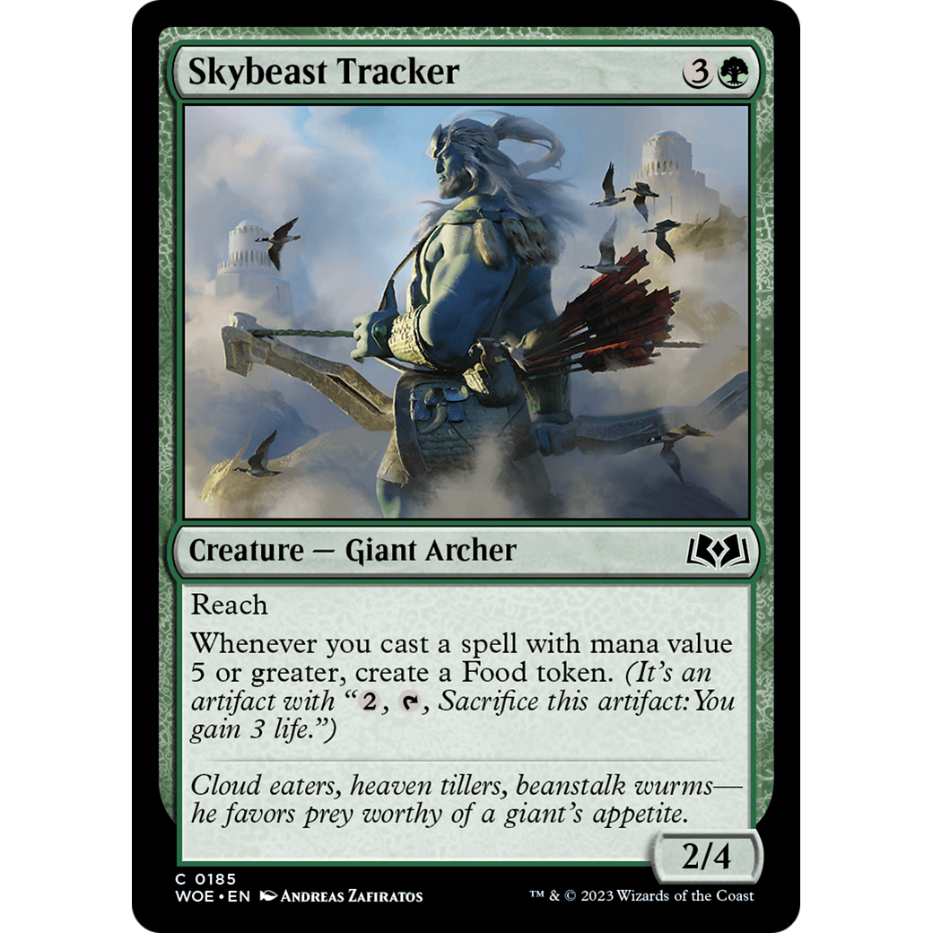 Skybeast Tracker (WOE-185) - Wilds of Eldraine Foil