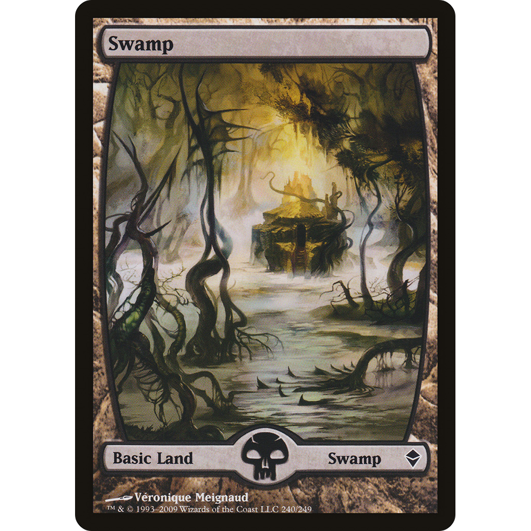 Swamp (240) - Full Art (ZEN-240) - Zendikar