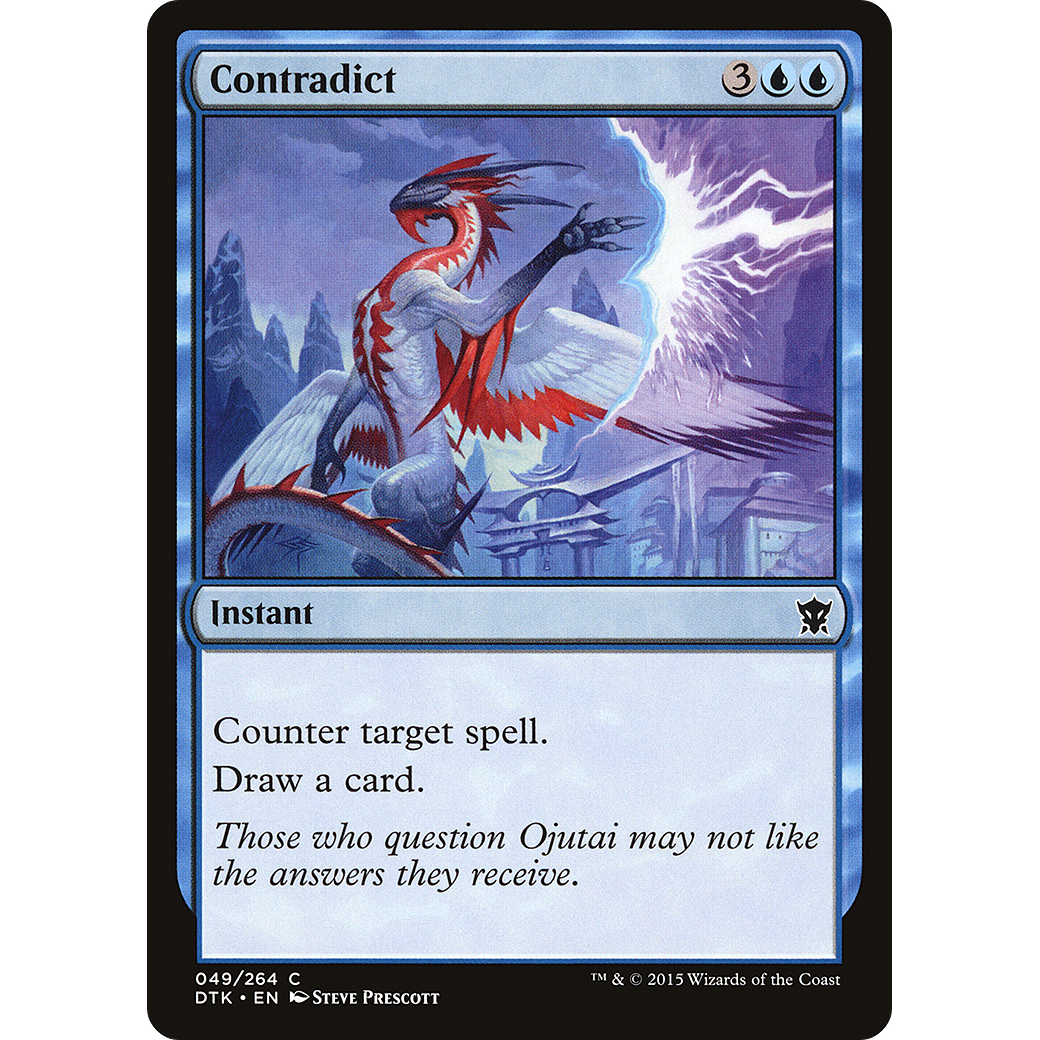 Contradict (DTK-049) - Dragons of Tarkir Foil