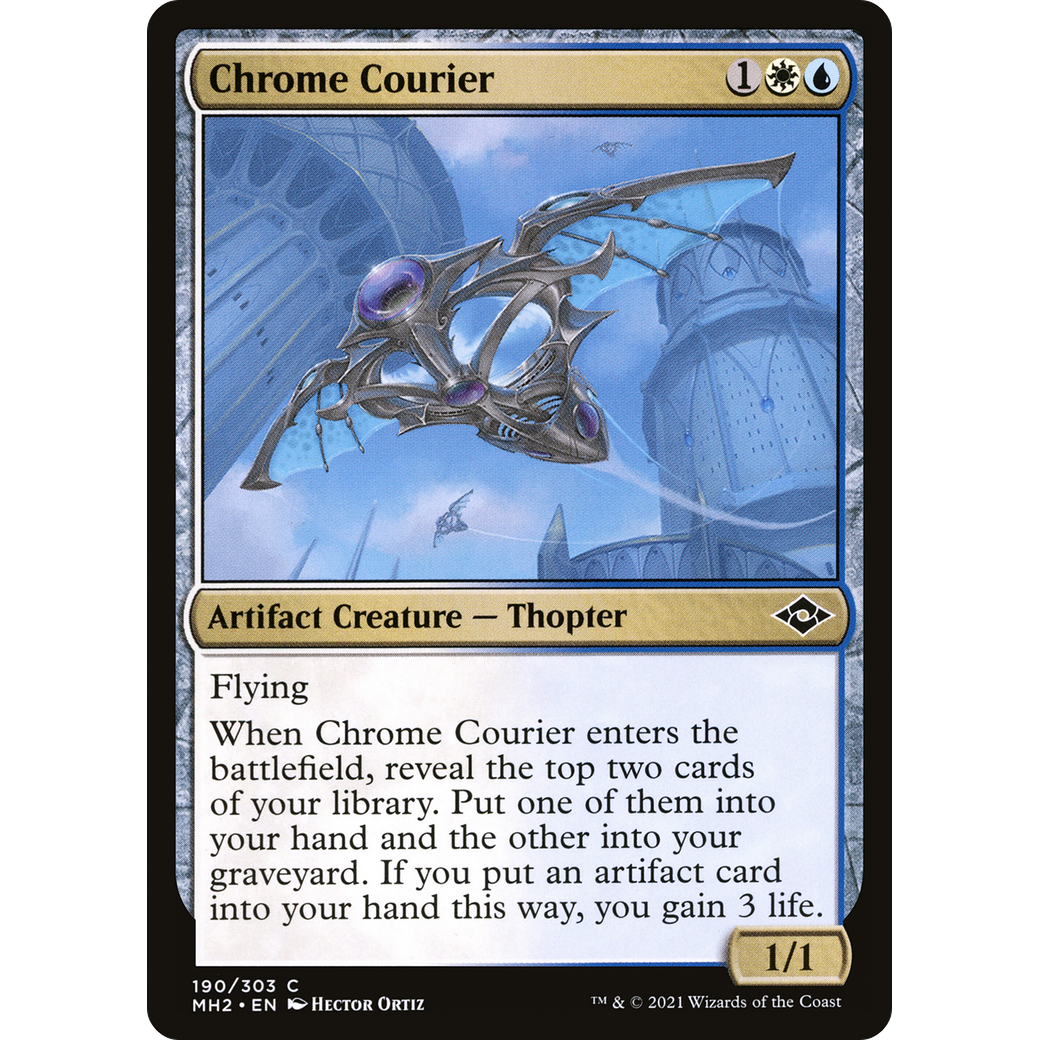 Chrome Courier (MH2-190) - Modern Horizons 2 Foil
