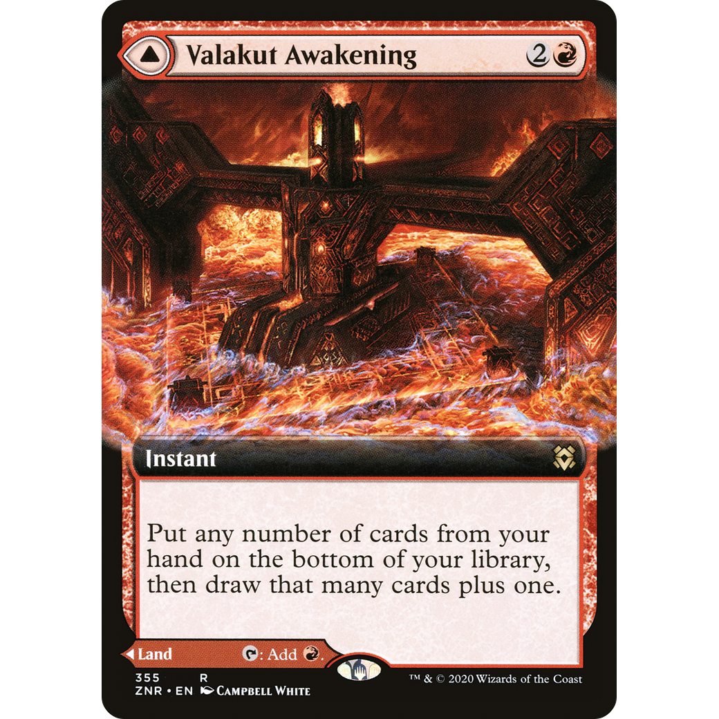 Valakut Awakening (Extended Art) (ZNR-355) - Zendikar Rising: (Extended Art)