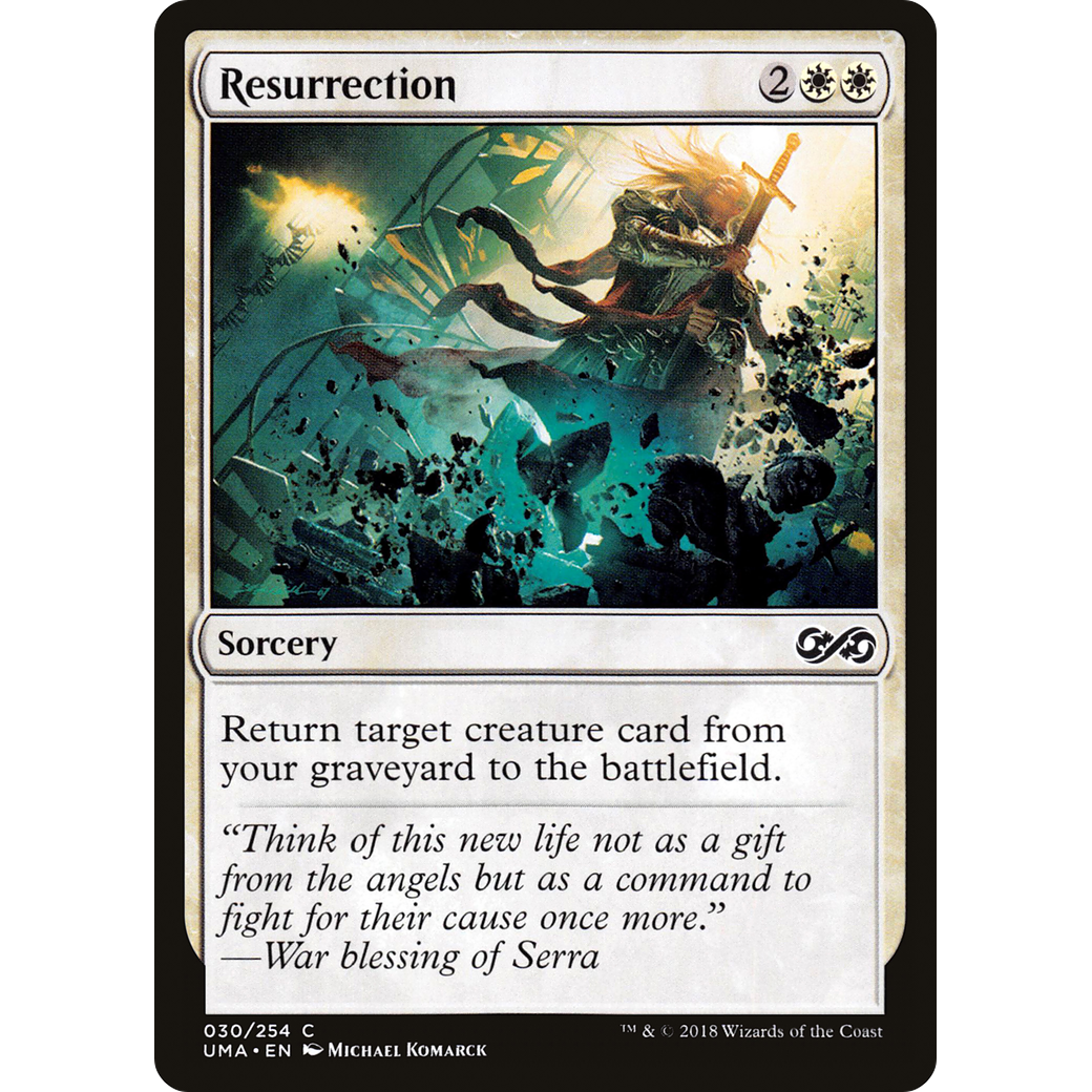 Resurrection (UMA-030) - Ultimate Masters Foil