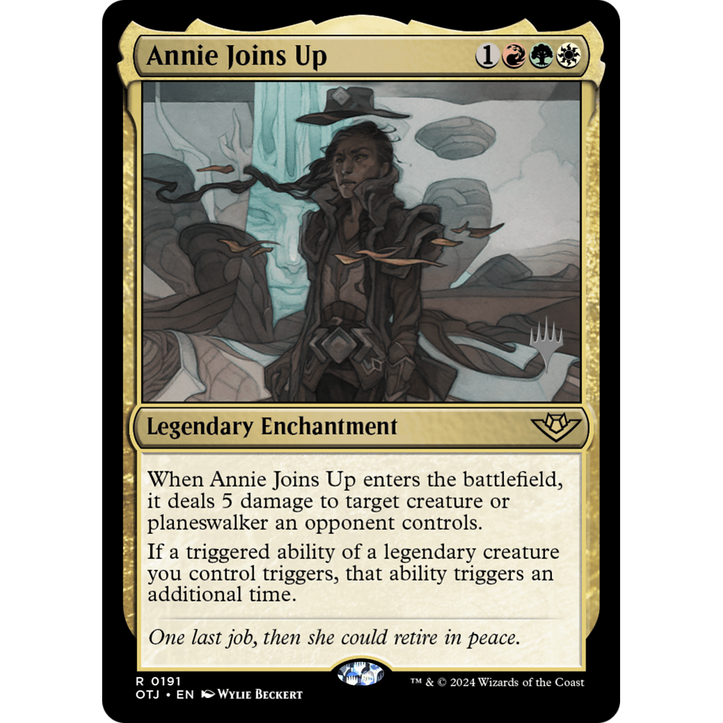 Annie Joins Up (PPOTJ-191P) - Outlaws of Thunder Junction Promos