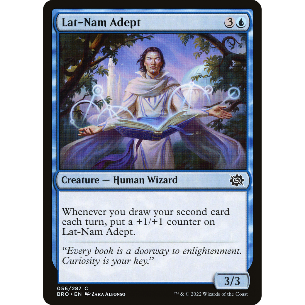 Lat-Nam Adept (BRO-056) - The Brothers' War Foil