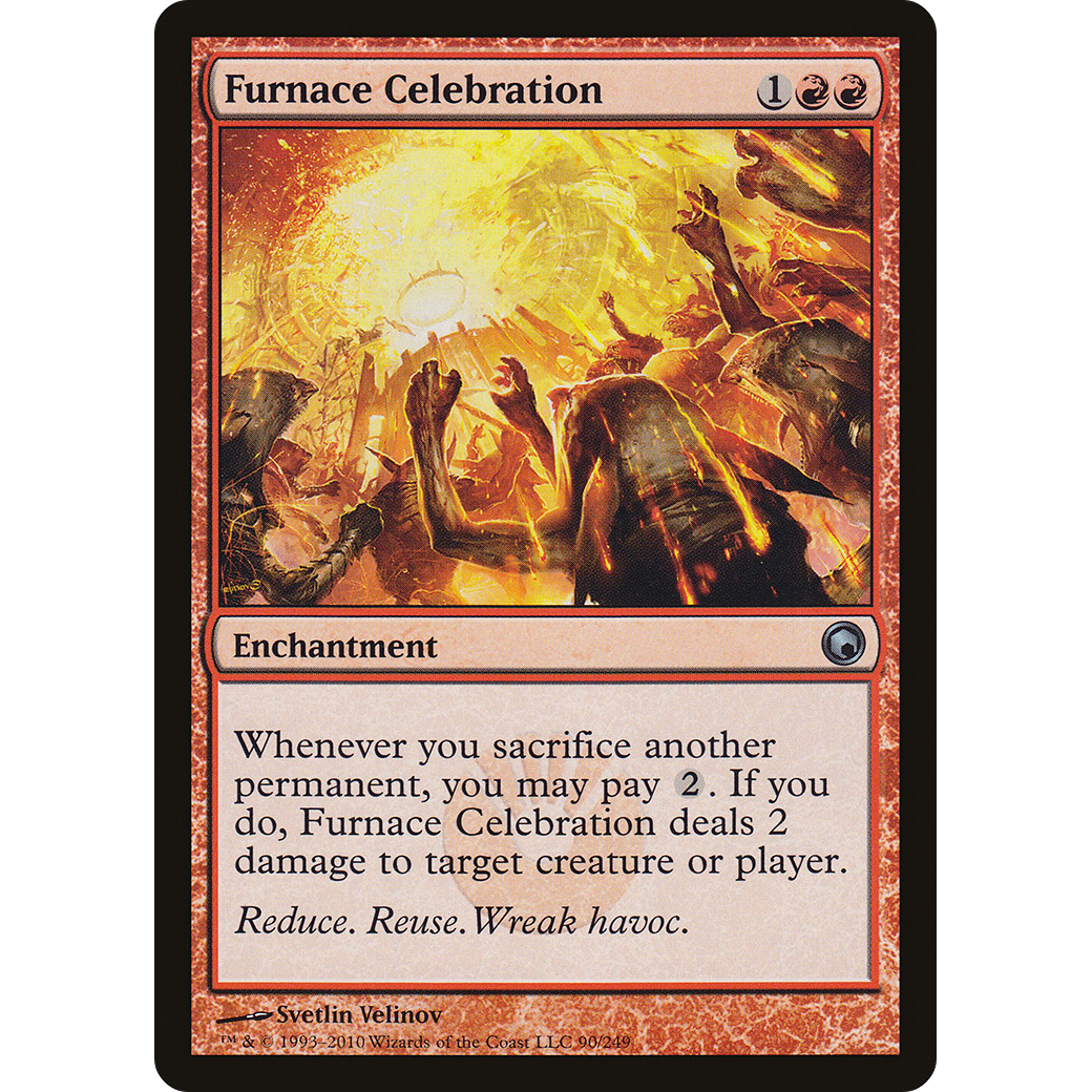 Furnace Celebration (SOM-090) - Scars of Mirrodin